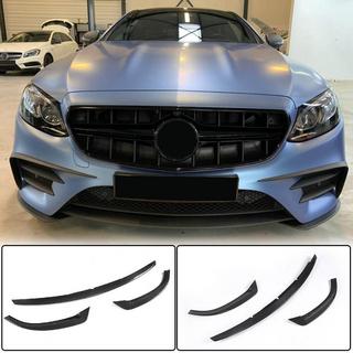 Front Bumper Lip for AMG-Line 2017-2019 Carbon photo 1