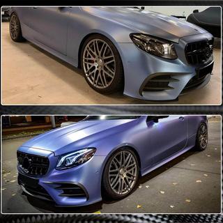 Front Bumper Lip for AMG-Line 2017-2019 Carbon photo 4
