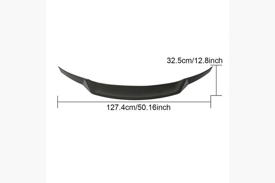 Mercedes E-class coupe C238 2016-2024 Spoiler V5 (Carbon) Photo 6
