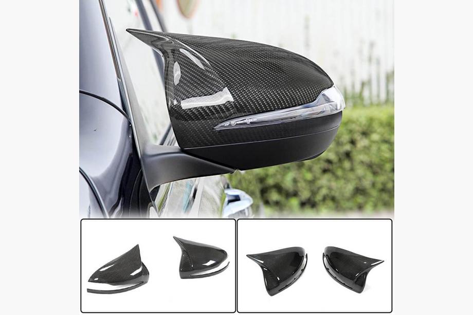 Mercedes E-class coupe C238 2016-2024 Mirror Covers (Carbon) Image