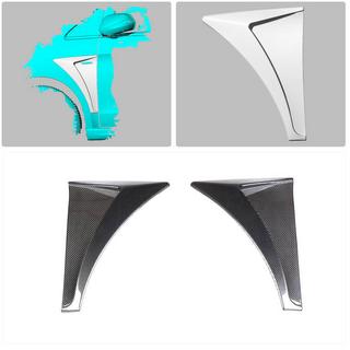 Carbon Front Fender Covers (2014-2019) photo 2