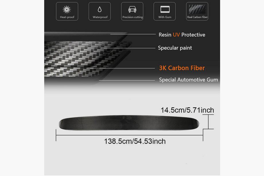 Mercedes Vito/V-class W447 2014- Spoiler V2 (Dry Carbon) Photo 6