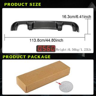 Rear Bumper Diffuser V2 (for V-Class 2014-2019, Carbon) photo 4