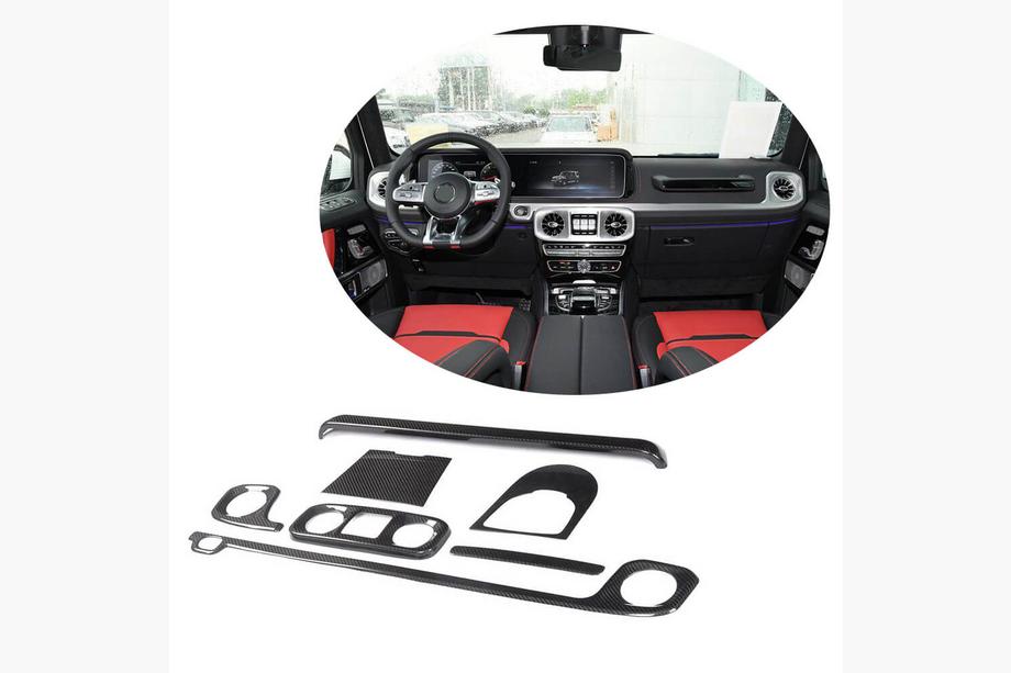 Mercedes G сlass W463 2018-2024 Carbon Interior Trim Kit V1 Image