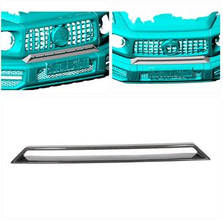 Front Bumper Lip V2 (for G63 AMG, Dry Carbon) photo 2