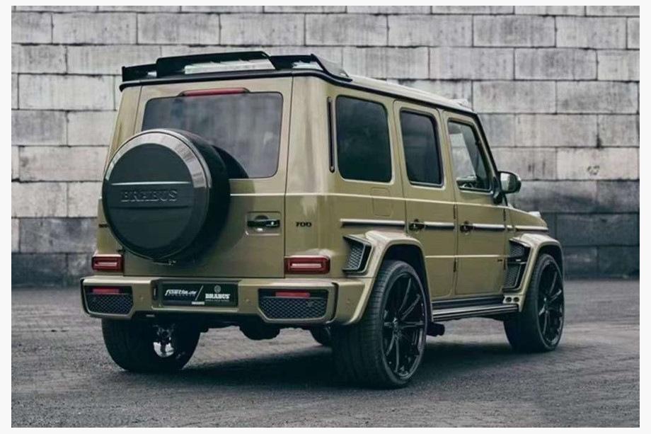 Mercedes G class W463 2018-2024 Spoiler (Carbon) Photo 6
