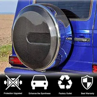Spare Wheel Cover (2004-2018, Dry Carbon) Mercedes G сlass W463 1990-2018 photo 2