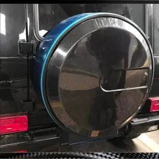 Spare Wheel Cover (2004-2018, Dry Carbon) Mercedes G сlass W463 1990-2018 photo 3