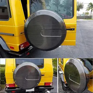 Spare Wheel Cover (2004-2018, Dry Carbon) Mercedes G сlass W463 1990-2018 photo 4