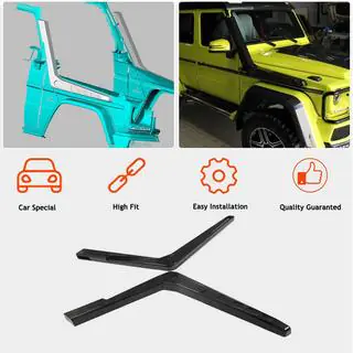 Snorkel (for 2004-2018, 2 pcs, Carbon) Mercedes G class W463 1990-2018 photo 2