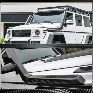 Snorkel (for 2004-2018, 2 pcs, Carbon) Mercedes G class W463 1990-2018 photo 4