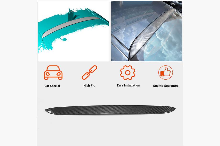 Mercedes S-class C217 Coupe 2014-2020 Spoiler V2 (Coupe, Carbon) Photo 2