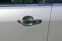 Ford Focus II 2005-2008 Chrome Handle Cup Covers (4 pcs, plastic) photo 1