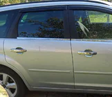 Ford Focus II 2005-2008 Chrome Handle Cup Covers (4 pcs, plastic) photo 3