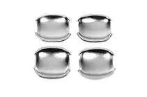 Ford Focus II 2005-2008 Chrome Handle Cup Covers (4 pcs, plastic) photo 2