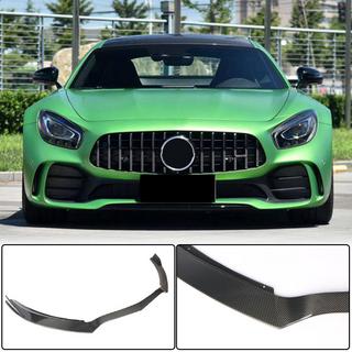 Front Bumper Lip Spoiler (for GT R 2016-2019, Carbon) photo 1