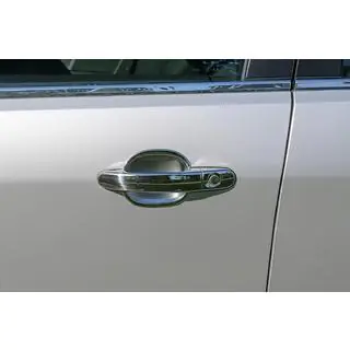 Chrome Handle Cup Covers (4 pcs, plastic)