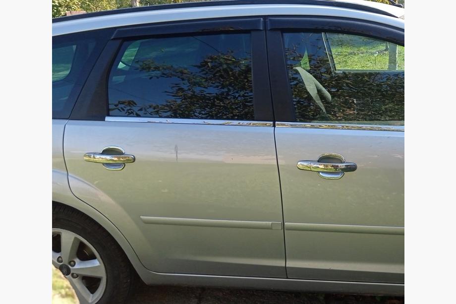 Ford Focus II 2008-2011 Chrome Handle Cup Covers (4 pcs, plastic) Photo 3