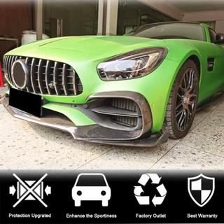 Front Bumper Lip Spoiler (for 2015-2017, Carbon) photo 2