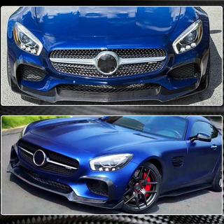 Front Bumper Lip Spoiler (for 2015-2017, Carbon) photo 3