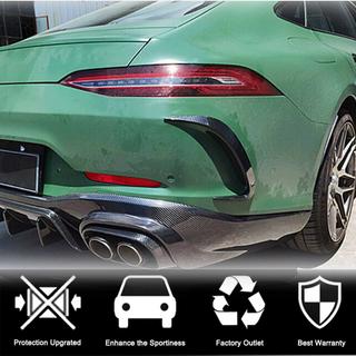 Rear Bumper Covers V2 (for GT63 2018-2022, Carbon) photo 3