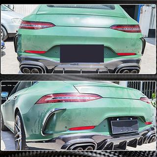 Rear Bumper Covers V2 (for GT63 2018-2022, Carbon) photo 4