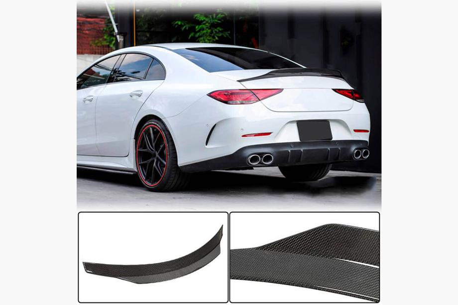Mercedes CLS C257 2018- Spoiler V3 (for 2018-2020, Carbon) Photo 1