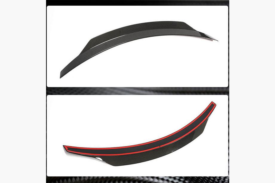 Mercedes CLS C257 2018- Spoiler V3 (for 2018-2020, Carbon) Photo 4