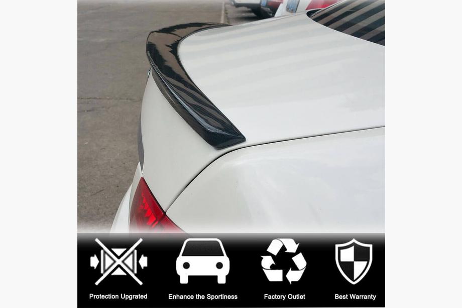 Mercedes E-class coupe C207 2010-2017 Spoiler V2 (Carbon) Photo 2