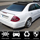Mercedes E-class W211 2002-2009 Rear Window Spoiler Visor (2002-2006, Carbon) photo 3