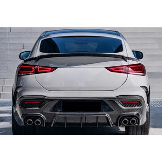 Rear Bumper Carbon Trim for GLE 350/GLE450/GLE63 2019-2023 photo 3