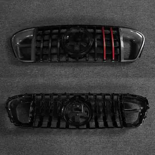 Rocket Carbon front grille (for AMG-Line/GLE53/GLE63 2018-2023) Mercedes GLE W167 2018- photo 4
