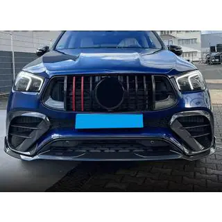 Rocket Carbon front grille (for AMG-Line/GLE53/GLE63 2018-2023) Mercedes GLE W167 2018- photo 2