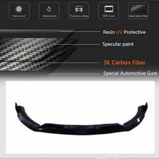 Front bumper lip (for GLE53/AMG-Line 2019-2023, Carbon) photo 4