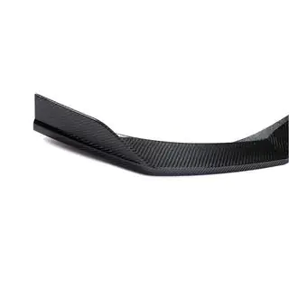Front Bumper Lip Spoiler (for Base 2016-2020, Carbon) photo 3