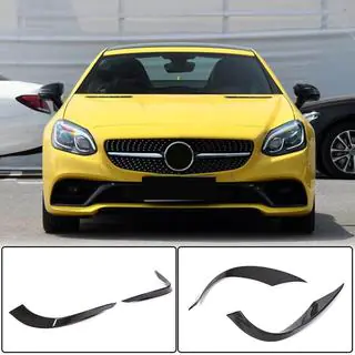 Carbon Front Bumper Covers (for Base 2016-2020) photo 1
