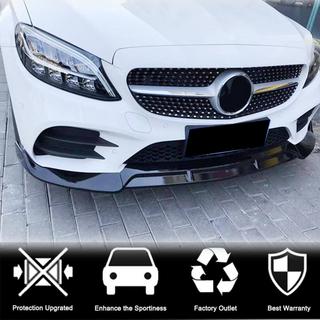 Front Bumper Lip Spoiler (for AMG-Line, Carbon) photo 2