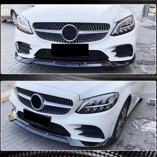 Front Bumper Lip Spoiler (for AMG-Line, Carbon) photo 3