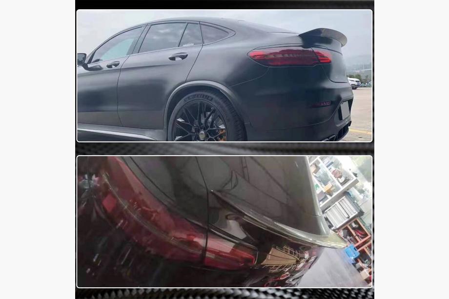 Mercedes GLC coupe C253 2016-2023 Spoiler V2 (Carbon) Photo 5
