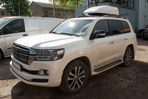 Roof box EuroCap white (450 L) photo 19