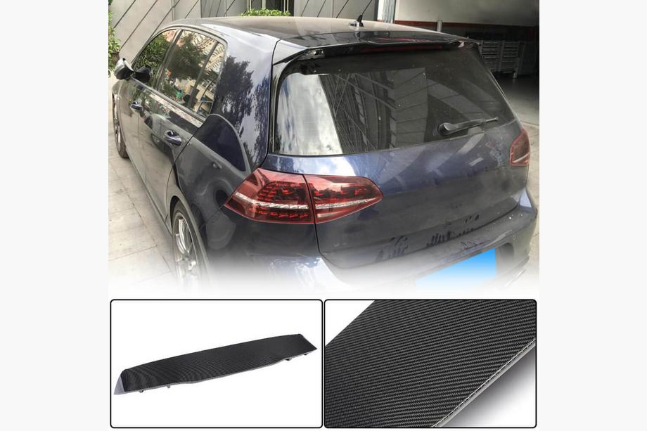 Volkswagen Golf 7/E-Golf 2012-2020 Spoiler V4 (for GTI/R HB, Carbon) Photo 1