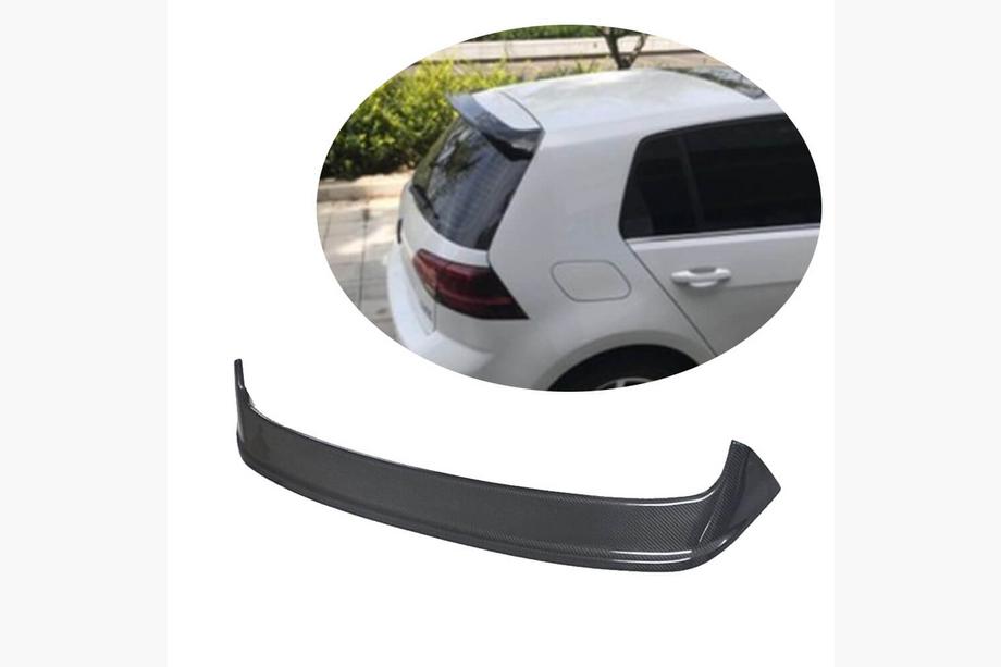 Volkswagen Golf 7/E-Golf 2012-2020 Spoiler (for Base HB 2012-2017, Carbon) Image
