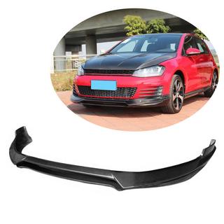 Front Bumper Lip V1 (for GTI HB 2012-2017, Carbon) photo 1