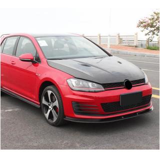 Front Bumper Lip V2 for GTI HB 2012-2017 Carbon photo 2