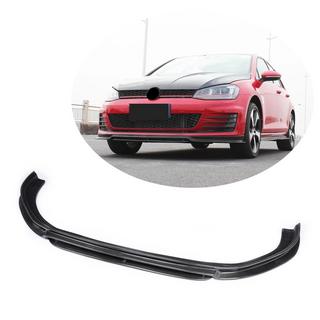 Front Bumper Lip V3 for GTI HB 2012-2017 Carbon photo 1