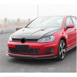 Front Bumper Lip V3 for GTI HB 2012-2017 Carbon photo 4