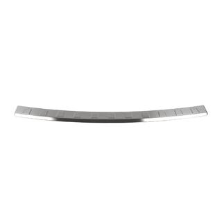 Rear bumper protector (SW, matte, stainless steel) Mercedes C-class W204 2007-2015 photo 2