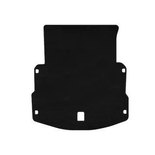 Premium Textile Trunk Mat (Long, Black)