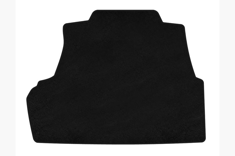 Chevrolet Evanda 2000-2006 Premium Textile Trunk Mat (Black) Image