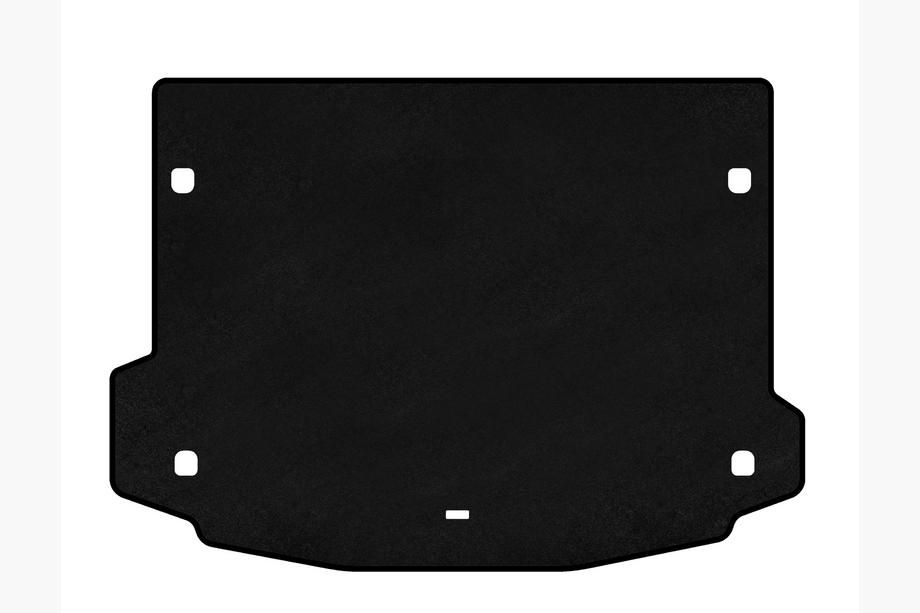 Range Rover Evoque 2018- Premium Textile Trunk Mat (Black) Photo 1